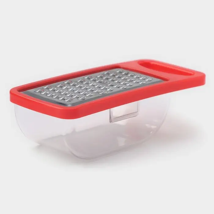 Тёрка с контейнером для детского питания Доляна «Алиса», 13×6×4 см, АБС-пластик, цвет МИКС Тёрка с контейнером для детского питания Доляна «Алиса», 13×6×4 см, АБС-пластик, цвет МИКС