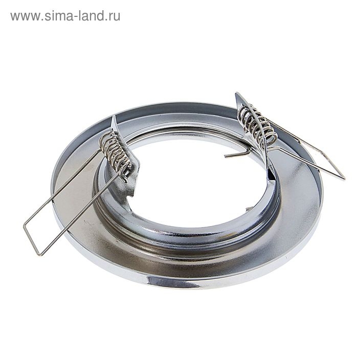 Светильник встраиваемый Ecola, DL90, MR16, GU5.3, 30 x 80 мм, плоский, цвет хром Светильник встраиваемый Ecola, DL90, MR16, GU5.3, 30 x 80 мм, плоский, цвет хром