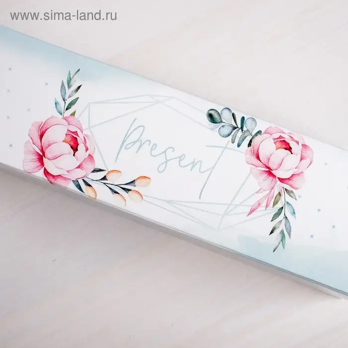 Коробка для макарун, кондитерская упаковка, «Сладкий подарок» 18 х 5.5 х 5.5 см Коробка для макарун, кондитерская упаковка, «Сладкий подарок» 18 х 5.5 х 5.5 см