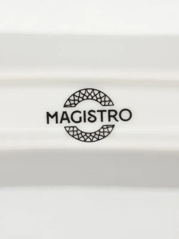 Блюдо для оливок Magistro &laquo;Бланш&raquo;, 29.5&times;6 см, фарфор, белое