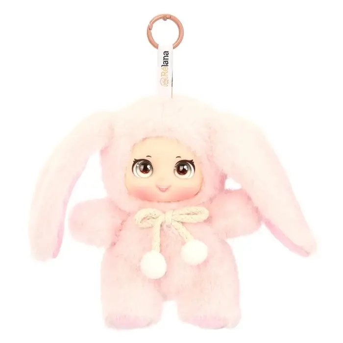 Мягкая игрушка - брелок &laquo;Зайчик Мия&raquo;, 15 см, розовая