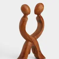 Абстракция &laquo;Любовь&raquo;, 12&times;3&times;20 см, дерево суар