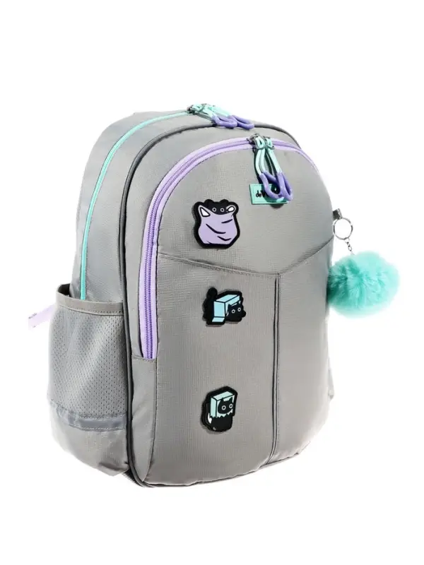 Рюкзак молодежный 37x28x16 см, deVENTE Lifestyle 16L Cats&Boxes, отделение для ноутбука, эргономичная спинка, для девочки Рюкзак молодежный 37x28x16 см, deVENTE Lifestyle 16L Cats&Boxes, отделение для ноутбука, эргономичная спинка, для девочки