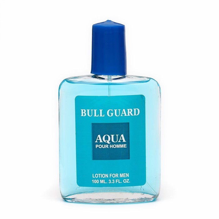 Лосьон одеколон после бритья  Лосьон одеколон после бритья "Bull Guard Aqua", по мотивам Bulgari Aqua, 100 мл