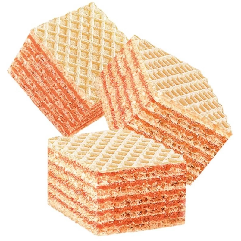 Вафли Коломенские мини в гассете шоколадно-ореховые 200г