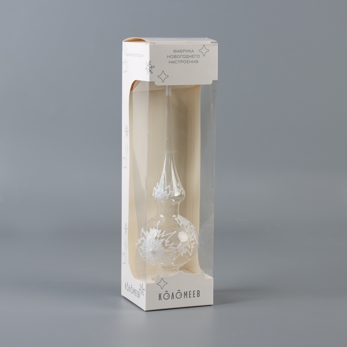 Верхушка Верхушка "Снежинка снежная", в подарочной упаковке