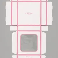 Коробка подарочная самосборная с окном &laquo;Для тебя&raquo;, 13&times;13&times;3 см