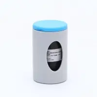 Рулетка DIIL, 8 м, до 50 кг, лента, прорезиненная ручка, голубая, серая