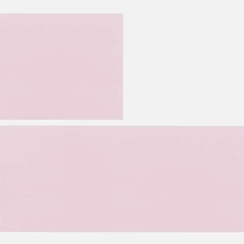 Лента силиконовая Biguna 50 S, прозрачная розовая, 20 см