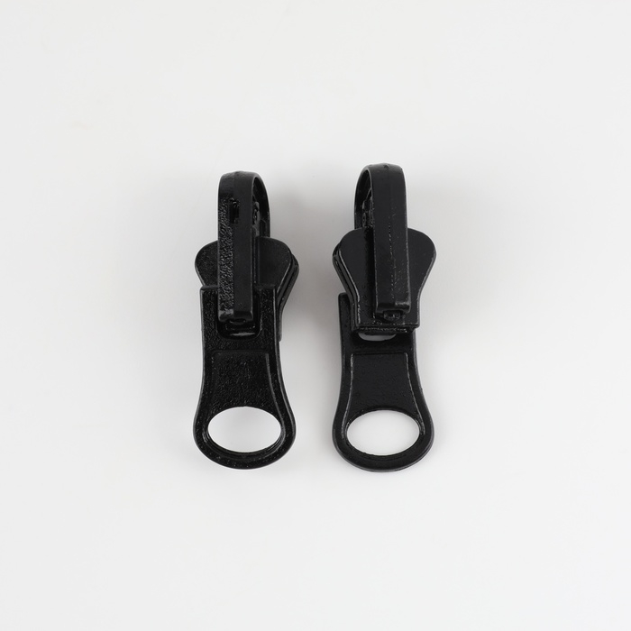 Бегунок автоматический реверсивный для молнии «Трактор», №5, 10 шт, цвет чёрный Бегунок автоматический реверсивный для молнии «Трактор», №5, 10 шт, цвет чёрный