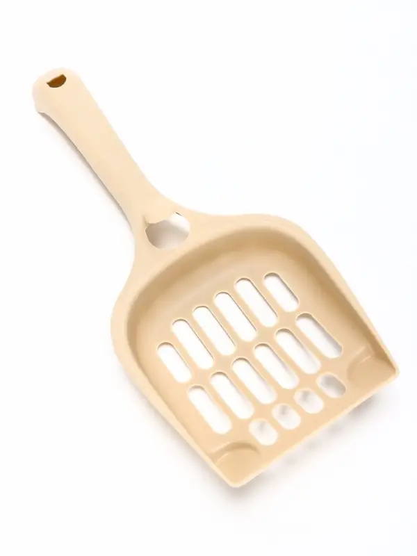 Лоток для кошек &laquo;Фур-Мур&raquo;, 48&times;35.5 см, с высоким бортом, с совком, покрытие софт-тач, цвет капучино