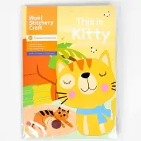 Набор для создания игрушки из фетра "Котик"