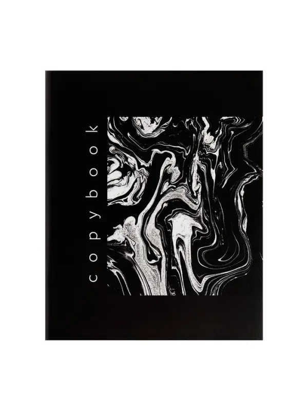 Тетради 96 листов в клетку Calligrata Black and White, 4 штуки