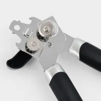 Нож консервный Доляна &laquo;Элим&raquo;, 20 см, чёрный