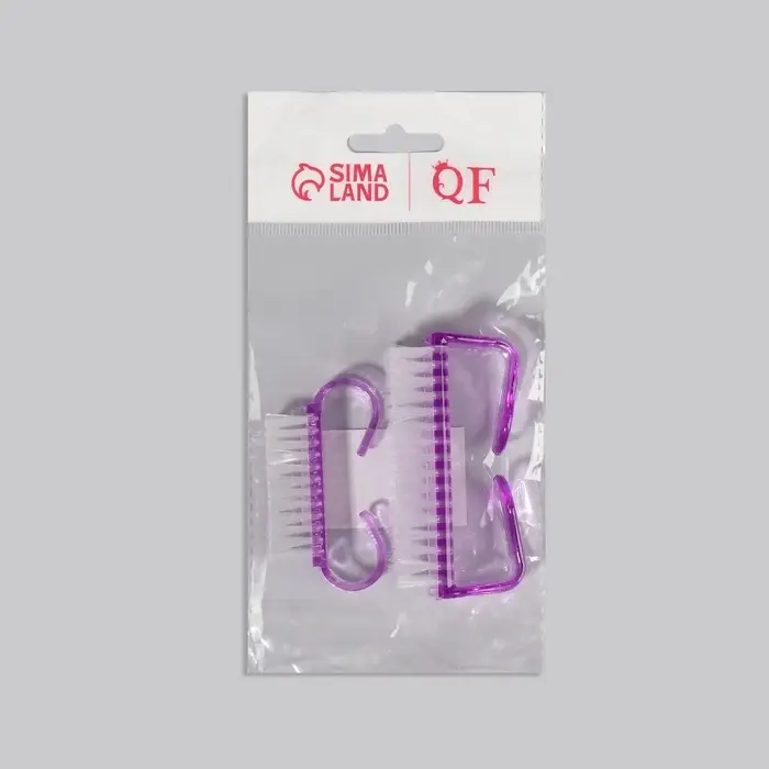 Щётки для маникюра/педикюра, набор 2 шт., МИКС