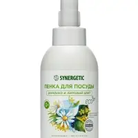 Пенка для мытья посуды Synergetic «Ромашка и липовый цвет», 500 мл