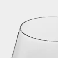 Бокалы для вина Magistro &laquo;Амьен&raquo;, 570 мл, h=28 см, набор 2 шт., стекло, прозрачные