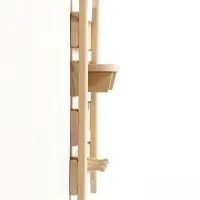 Полка - вешалка резная 3 крючка 54х47х8,5 см