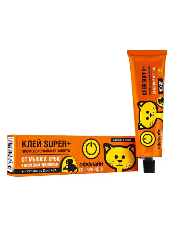 Клей от крыс и насекомых &laquo;Оффлайн&raquo; Грызунофф, туба 135 г