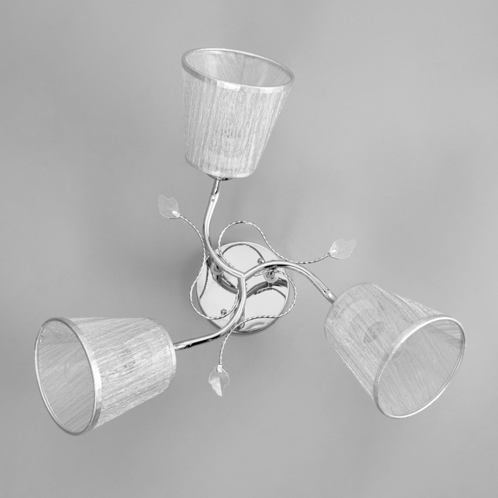 Люстра Люстра "Бетти" 3х40вт Е27 Хром 50х50х24см