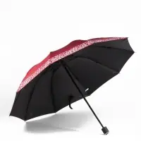 Зонт механический &laquo;Цветочный край&raquo;, 10 спиц, 4 сложения, R=51/60 см, d=102 см, МИКС