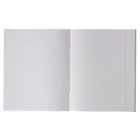 Тетрадь 48 листов в клетку, Calligrata Black and white, серые листы, МИКС