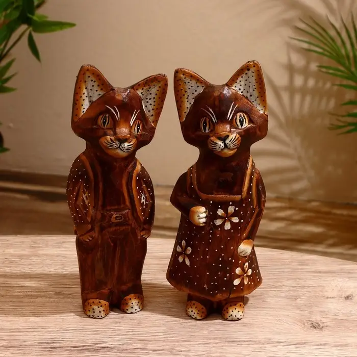 Сувенир дерево "Парочка" 11х9х30 см