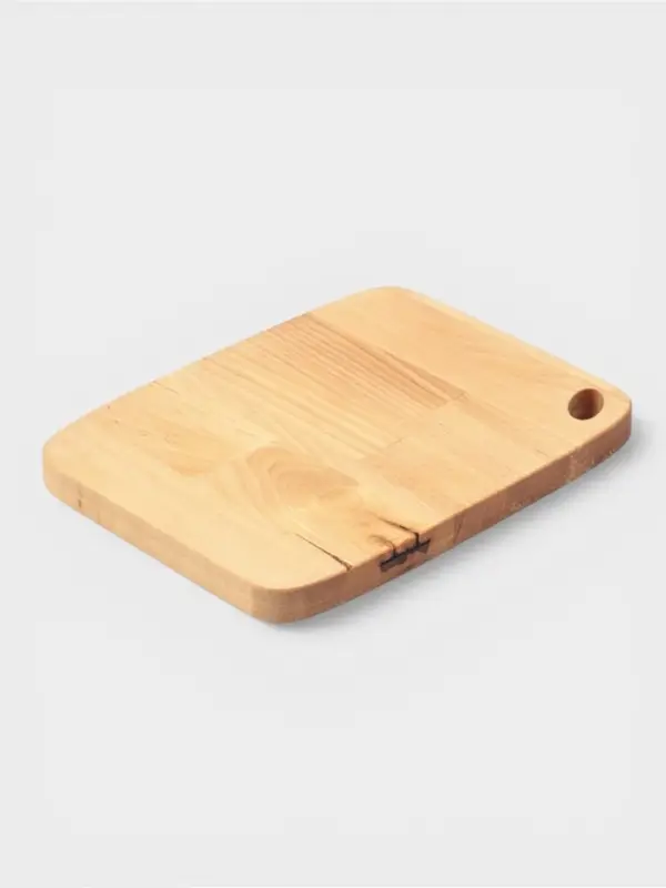 Доска разделочная Классик, пропитана маслом, береза, 24х17х1,8/1,6 см