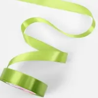 Лента атласная, 20 мм, 23&plusmn;1 м, светло-зелёная №184