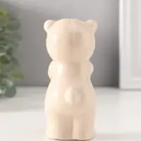 Фигурка керамика &laquo;Медвежонок с бантом&raquo;, 3&times;5.5&times;10.8 см, МИКС