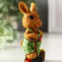 Сувенир полистоун "Зайчик-огородник с корзиной с урожаем" МИКС 4,8х3,2х9 см Сувенир полистоун "Зайчик-огородник с корзиной с урожаем" МИКС 4,8х3,2х9 см