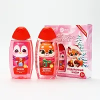 Подарочный набор детский &laquo;Самой лучшей девочке&raquo;, пена для ванны и шампунь для волос, 2&times;250 мл, Чистое счастье