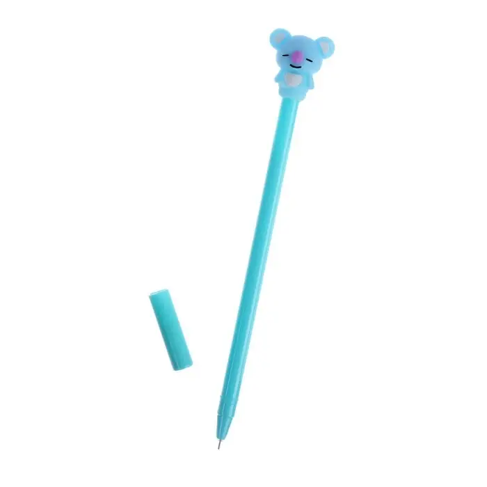 Ручка - прикол Calligrata «Зверушки», гелевая, МИКС Ручка - прикол Calligrata «Зверушки», гелевая, МИКС