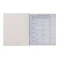 Тетрадь предметная 48 листов в клетку Calligrata «3D. Геометрия», серые листы Тетрадь предметная 48 листов в клетку Calligrata «3D. Геометрия», серые листы