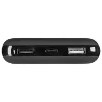 Аккумулятор Quick Charge Wireless 10000 мАч, черный