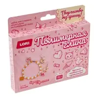 Набор из полимерной глины "Серьги и браслет. Пончики" Пз/Пг-049