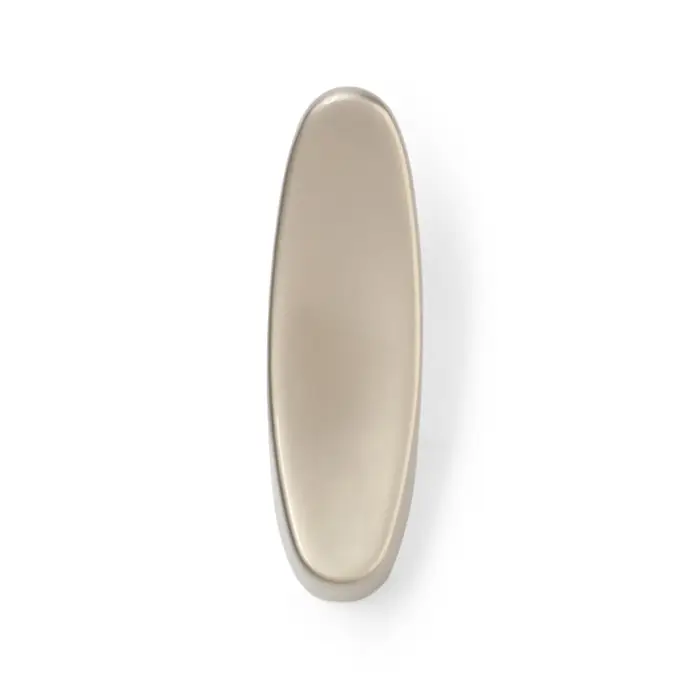 Крючок мебельный CAPPIO PLATE, однорожковый, цвет матовый никель