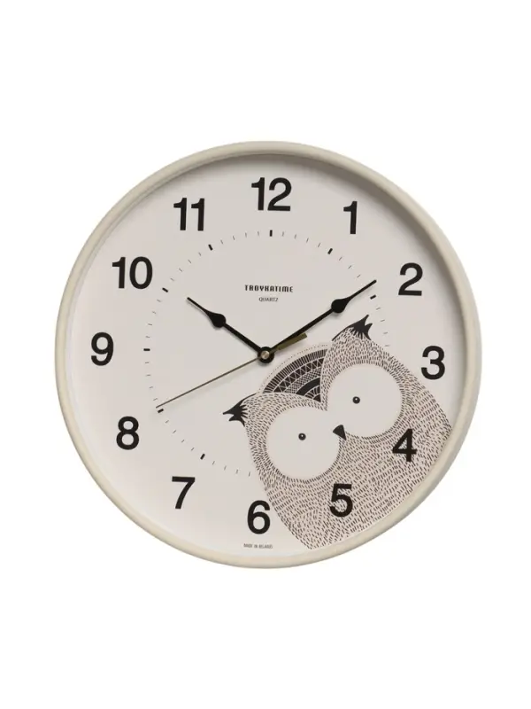 Часы настенные интерьерные &laquo;Сова&raquo;, d=30.5 см, плавный ход