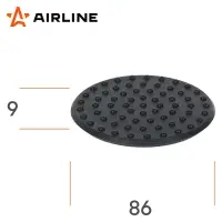 Накладка на домкрат подкатной INDUSTRY D86мм, H9мм
