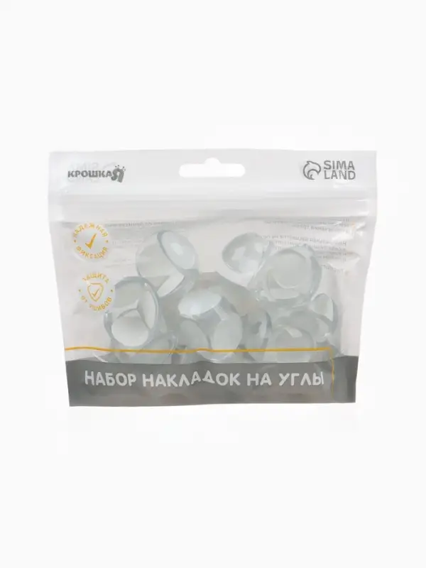 Защитные накладки на углы Крошка Я, круглые, набор 12 шт.
