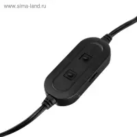 Компьютерные колонки Qumo Rage AS005, 2.0, 2x5 Вт, подсветка, Jack 3.5 мм, USB, черные