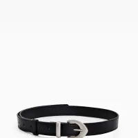 Ремень жен 05-01-02-01, Июнь2506, 3*0,3*110 см, без винта, пряж мат металл, 1 прокол, черный 10903 Ремень жен 05-01-02-01, Июнь2506, 3*0,3*110 см, без винта, пряж мат металл, 1 прокол, черный 10903