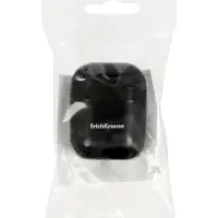 Точилка ErichKrause Case Accent, 1 отверстие, с контейнером, МИКС