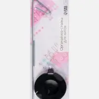 Органайзер-стойка для ниток, на подставке, 41&times;12&times;12 см, чёрный