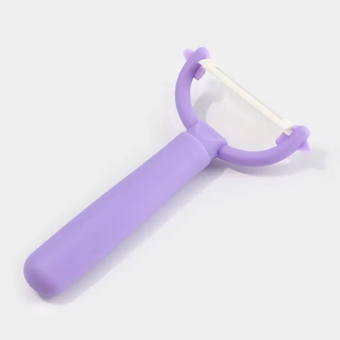 Овощечистка керамическая Доляна &laquo;Италия&raquo;, 13 см, МИКС