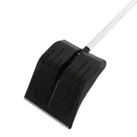 Лопата пластиковая, ковш 410 × 440 мм, с алюминиевой планкой, алюминиевый черенок с V-ручкой, «Метель» Лопата пластиковая, ковш 410 × 440 мм, с алюминиевой планкой, алюминиевый черенок с V-ручкой, «Метель»