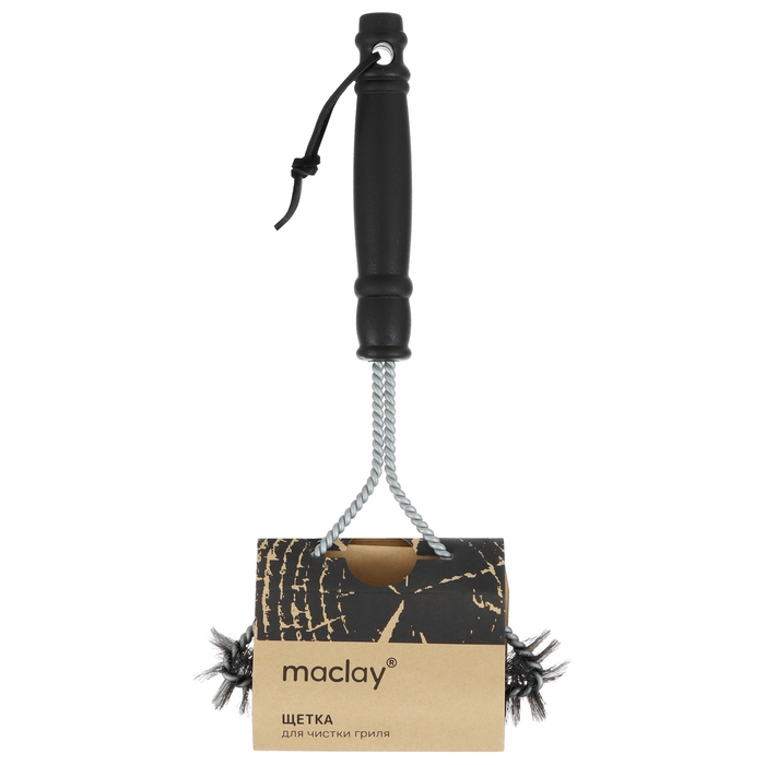 Щётка для чистки гриля Maclay, 30 см Щётка для чистки гриля Maclay, 30 см