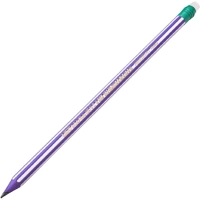 Карандаш чернографитный BIC Evolution Stripes с ластиком