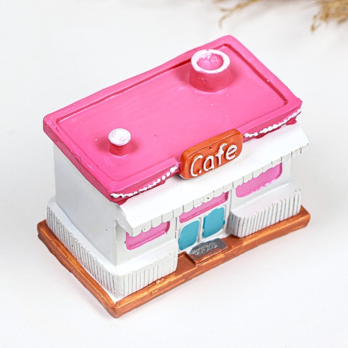Фигурка  Фигурка "Домик Кафе" 5,5х8х4,5см