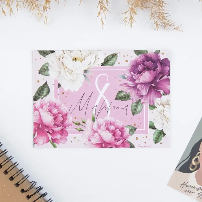 Магнит фоторамка «8 Марта», 14×10 см